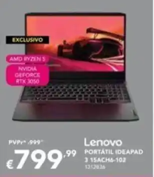Radio Popular Lenovo Portatil Ideapad promoção