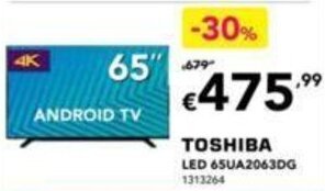 Radio Popular Toshiba Led 65" promoção