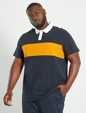 Kiabi Polo em piqué de algodão promoção