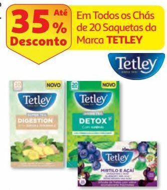 Auchan Cha tetley promoção