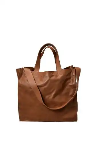ZARA Mala tote bag pele a tiracolo promoção