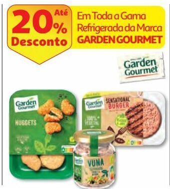 Auchan Refeição garden gourmet promoção
