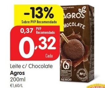 Minipreço Achocolatado agros promoção