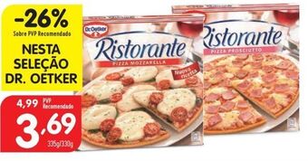 Minipreço Pizza congelada dr. oetker promoção