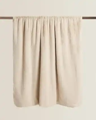 ZARA HOME Manta de pelo sintético promoção
