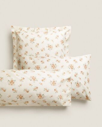 Fronha de almofada estampado florzinhas