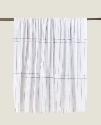 ZARA HOME Manta multiúsos riscas promoção