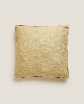 ZARA HOME Capa de almofada debrum promoção