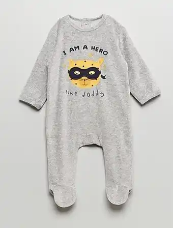 Pijama de veludo 'star wars'