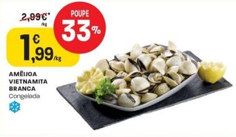 Ameijoa Vietnamita Branca 1kg