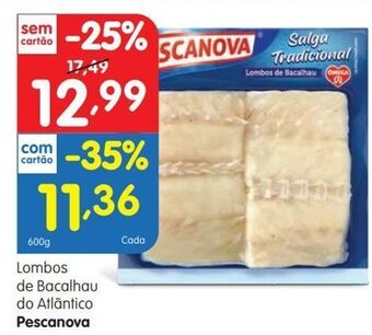 Minipreço Bacalhau pescanova promoção