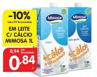 Leite mimosa