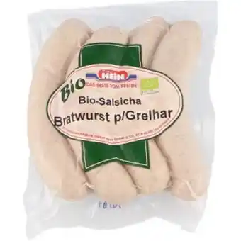 Salsicha hein rostbratwurst grel biológico 360g