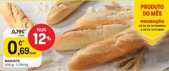 Intermarché Baguete 400g promoção