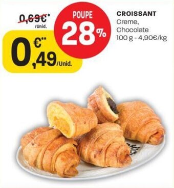 Intermarché Croissant 100g promoção