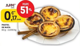 Intermarché Pastel de Nata 60g promoção