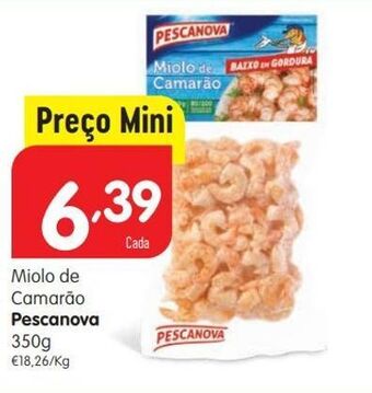 Minipreço Camarão pescanova promoção