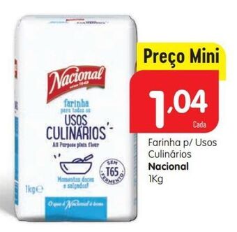 Minipreço Farinha nacional promoção