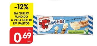 Minipreço Queijo fundido a vaca que ri promoção