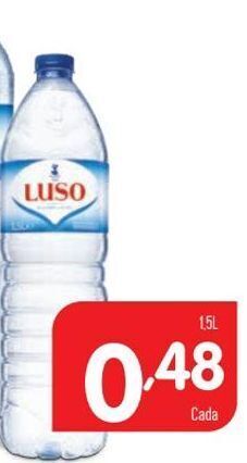 Minipreço Água luso promoção