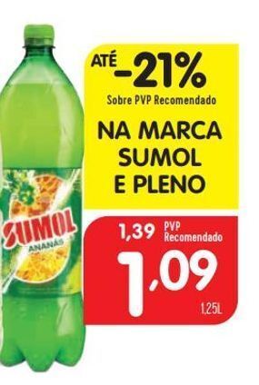 Minipreço Refrescos sumol promoção