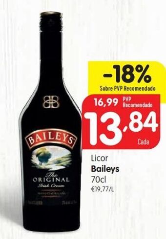 Minipreço Licor baileys promoção