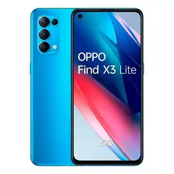 Smartphone oppo find x3 lite 5g 8gb/128gb dual sim astral blue