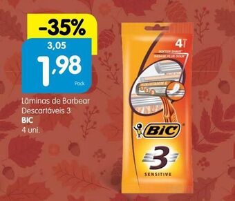 Minipreço Barbear bic promoção