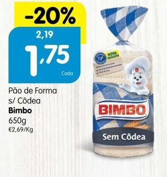 Minipreço Pão de forma bimbo promoção