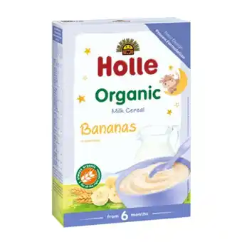 Papa bebé biológica de banana + 6 meses
