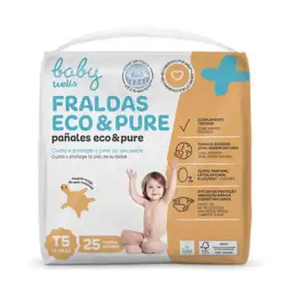 Fraldas eco & pure t5