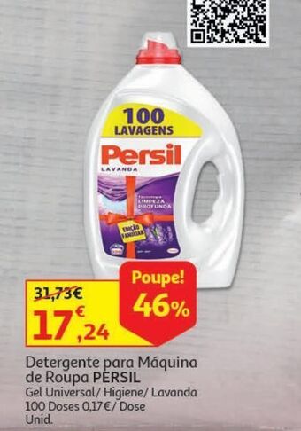 Detergente máquina roupa persil