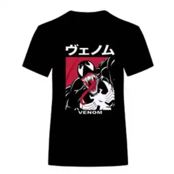 Camiseta unisex adultos veneno japonês marvel