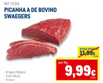 Makro Picanha a de Bovino Swaegers promoção