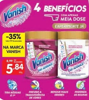 Minipreço Tira manchas vanish promoção
