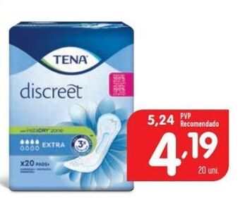 Minipreço Absorvente tena promoção