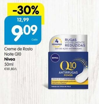Minipreço Creme facial nivea promoção