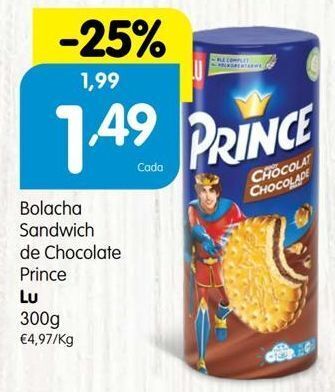 Minipreço Bolacha recheada prince promoção