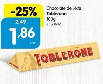 Minipreço Chocolates toblerone promoção