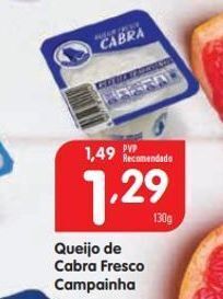 Minipreço Queijo de cabra campainha promoção