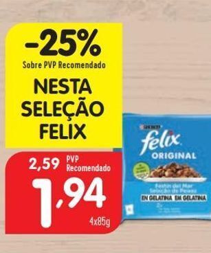 Minipreço Ração para gatos felix promoção