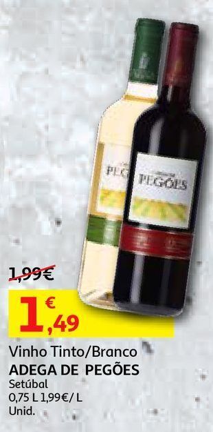 Vinho branco adega de pegões