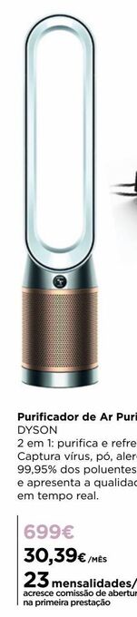 Purificador de ar dyson