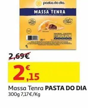 Auchan Massa tenra pasta do dia promoção