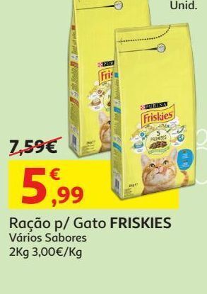 Ração gato friskies