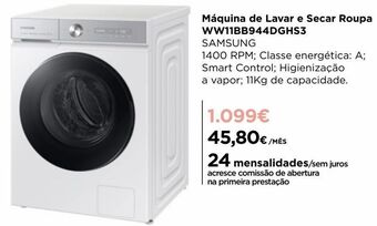 El Corte Inglés Lavadora e secadora samsung promoção