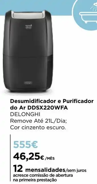 Desumidificador delonghi