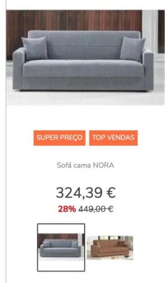 Sofa Cama Nora