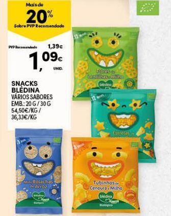 Continente Bom dia Snacks blédina promoção