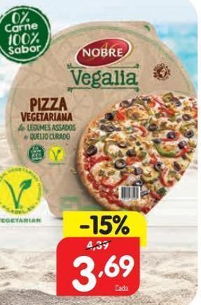 Minipreço Pizza vegetal nobre promoção